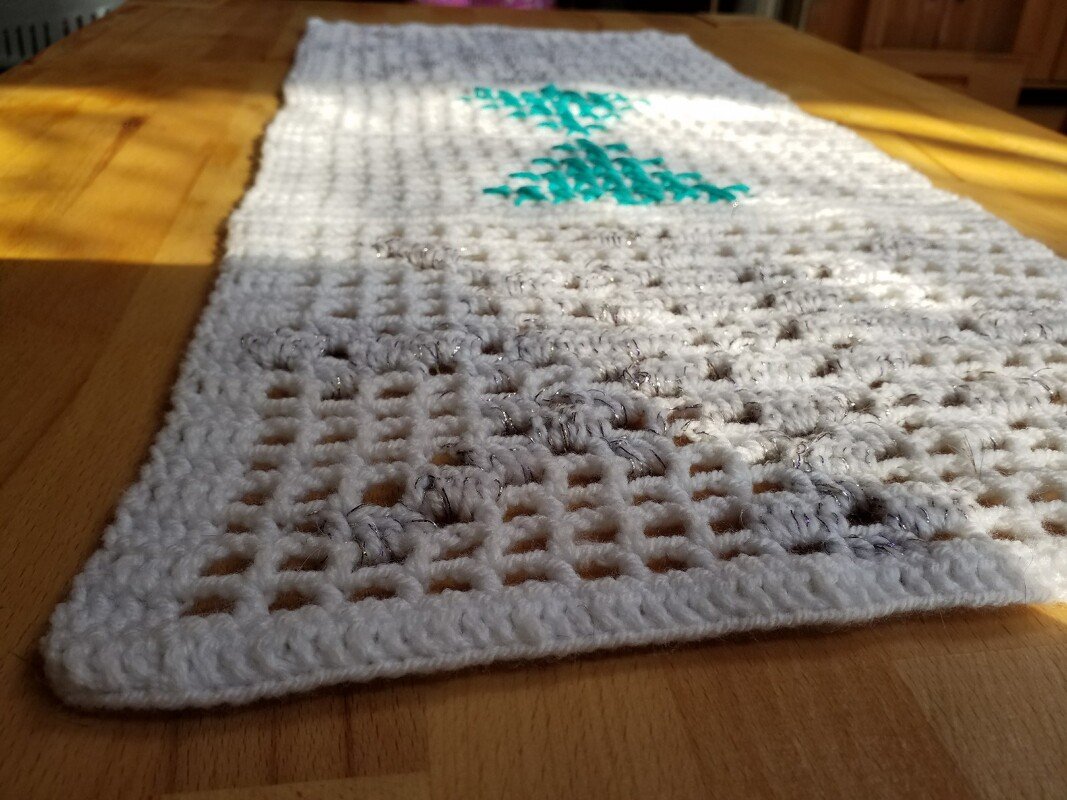 Tischläufer Schneeflocke + Tanne - Bild 5