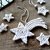 Star with Tail and other Stars - Tree Ornaments, Gift Tags, Christmas Deco