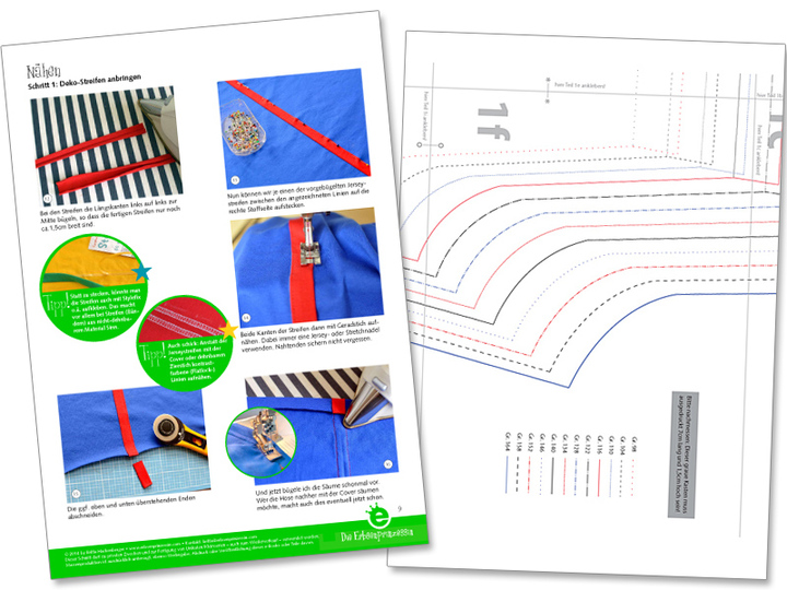 Fußballhose // Gr. 98–164 Schnittmuster & Näh-E-Book