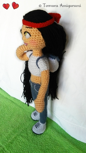 Milly Puppe Häkelanleitung PDF english- deutsch-dutch ternura amigurumi