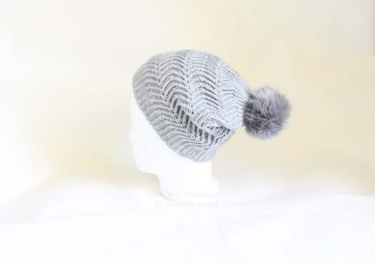 Beanie mit Zick-Zack-Muster (alle Gr.)