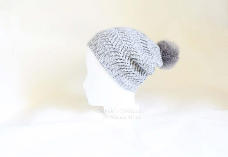 Beanie mit Zick-Zack-Muster (alle Gr.)