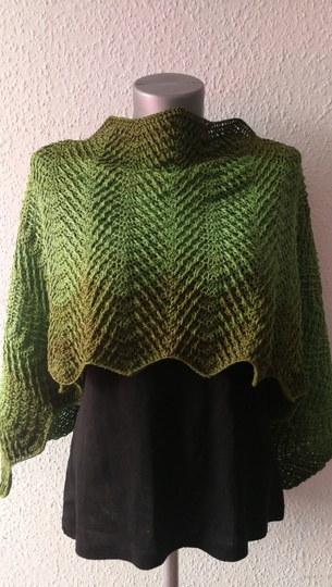 Häkelanleitung Stola "Wave"