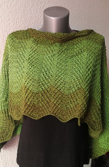 Häkelanleitung Stola "Wave"