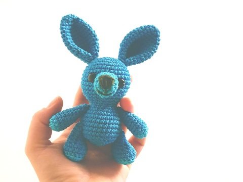 Häkelanleitung kleiner Hase