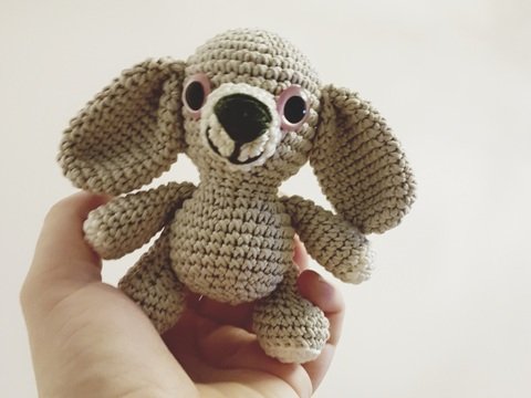 Häkelanleitung kleiner Hund