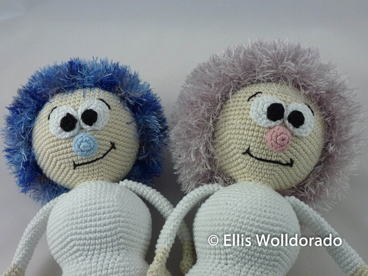 Eiszapfen-Wichtel XXL, Amigurumi, Häkelanleitung