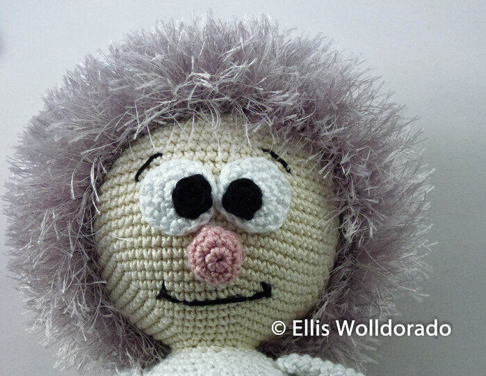 Eiszapfen-Wichtel XXL, Amigurumi, Häkelanleitung