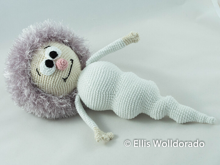 Eiszapfen-Wichtel XXL, Amigurumi, Häkelanleitung