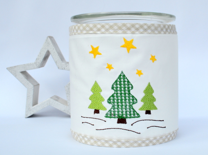 Stickdatei Wald 10x10, 13x18cm und 16x26cm