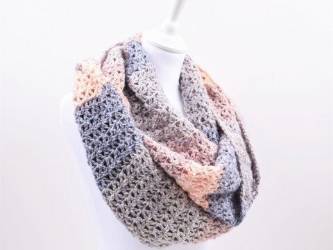 Lollipop Melange Schlauchschal