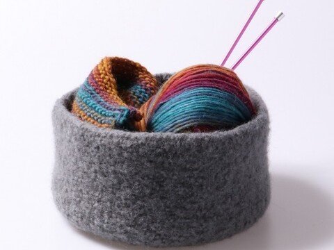 Oslo - Gestricktes Körbchen