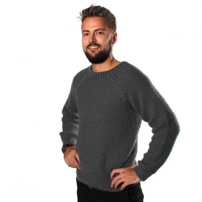 Asger Sweater in Seed Stitch - Image 2