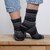 Socken mit Bumerangferse - Damen