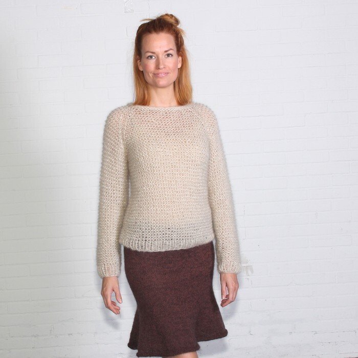 Kid Mohair Garter Jumper - Image 4