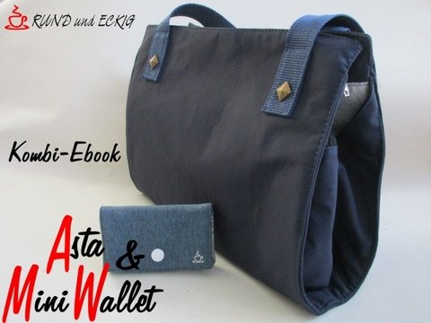 Tasche "Asta" & Geldbörse "MiniWallet" - Kombi-E-Book
