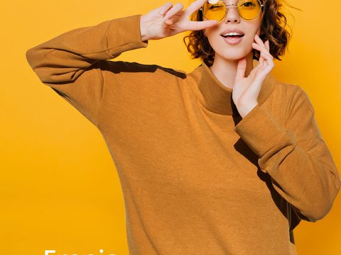 Frenja, Pullover mit Stehkragen 32-46 Schnittmuster & Nähanleitung