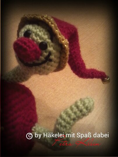 Häkelanleitung Amigurumi / Prinz Willipolt der III aus der Apfelmitte / Weihnachten