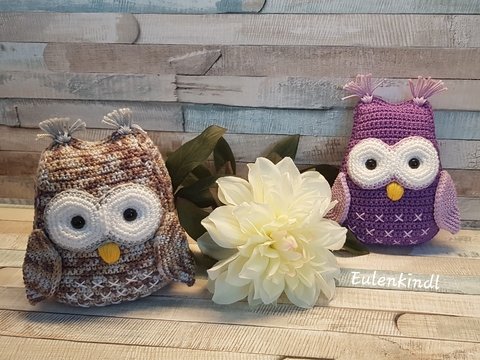 Häkelanleitung Eule "Paula"