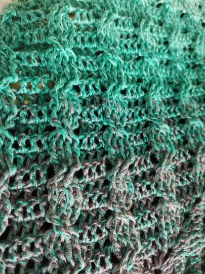 Dreieckstuch "Sideria", Häkelanleitung