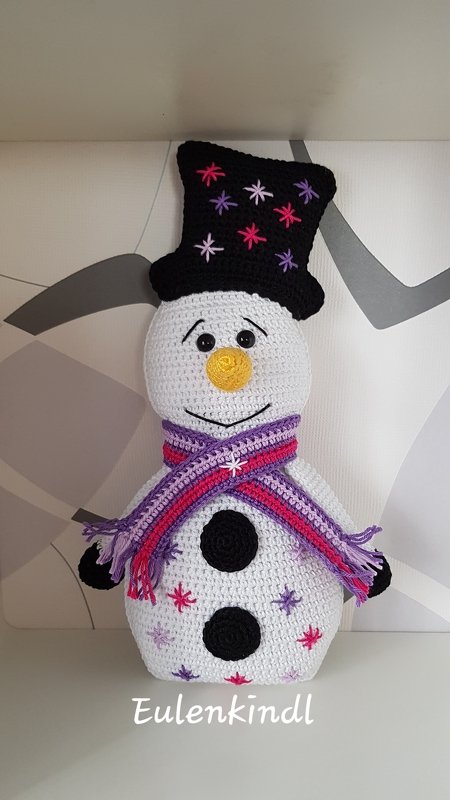 Häkelanleitung Schneemann "Fritz" - Bild 3