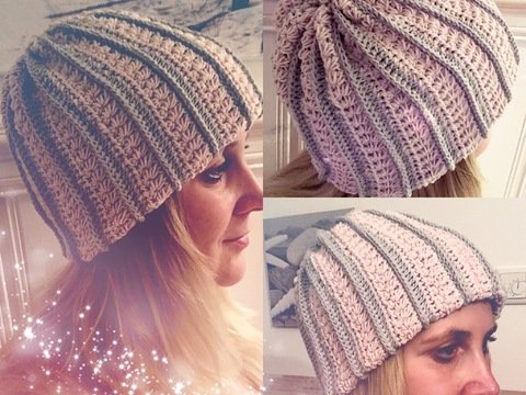 Häkelanleitung Mütze "Sternchen"
