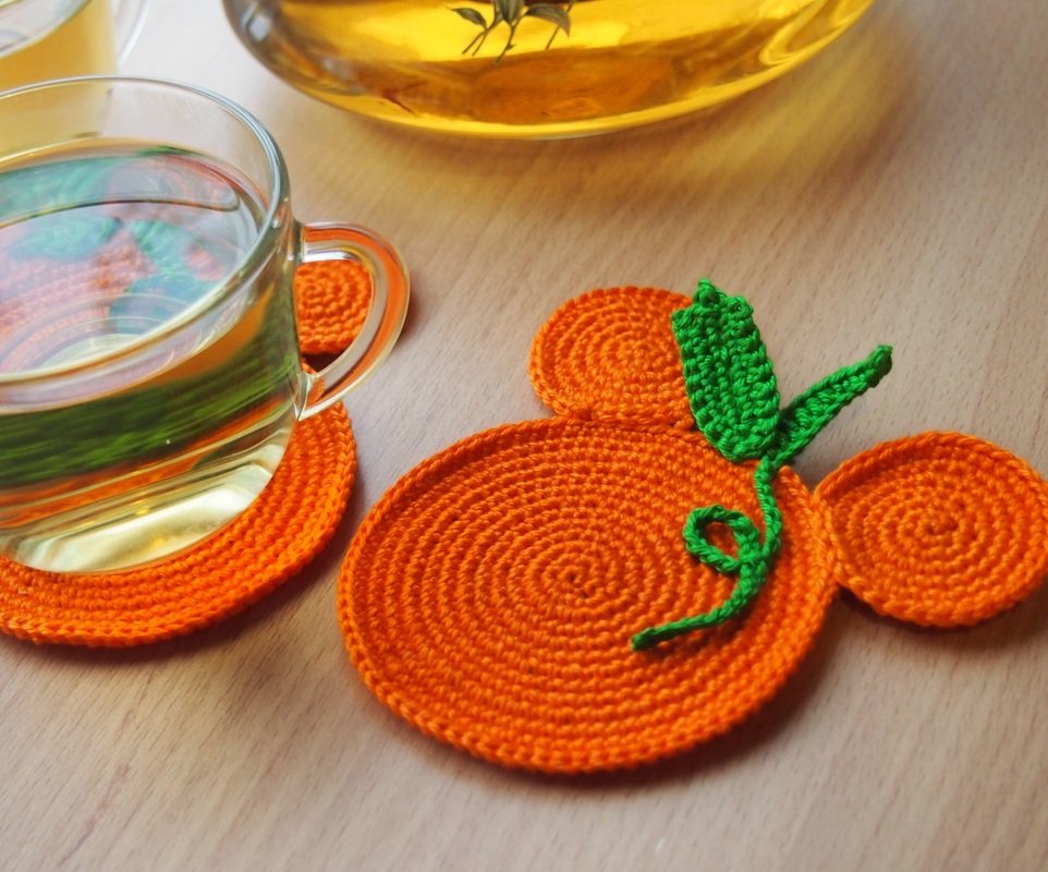 Pumpkin Coaster Mickey
