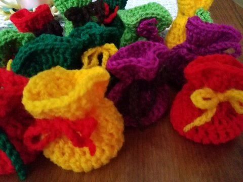 Mini - Häkelsäckchen