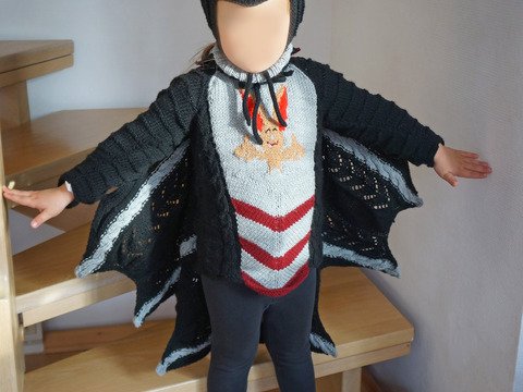 Fledermauspullover Gr. 110