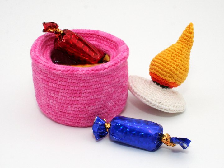 Befüllbare Kerze - Füll-Kerze - Häkelanleitung