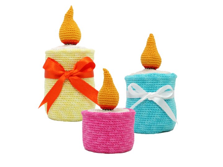 Befüllbare Kerze - Füll-Kerze - Häkelanleitung