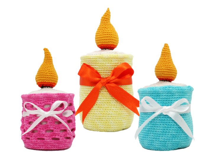 Befüllbare Kerze - Füll-Kerze - Häkelanleitung