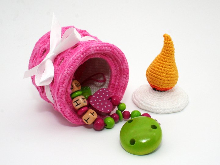 Befüllbare Kerze - Füll-Kerze - Häkelanleitung