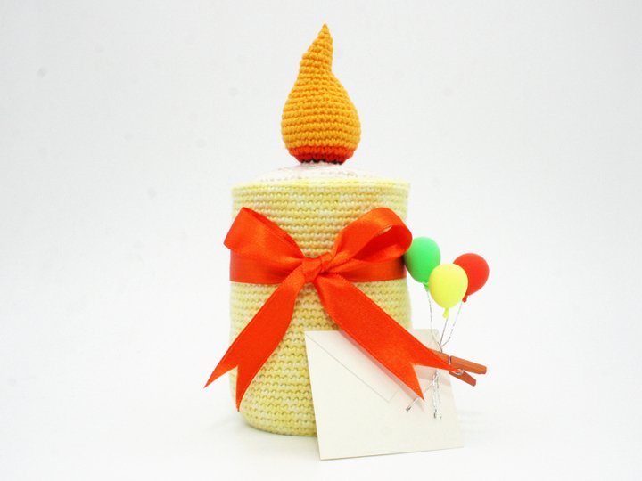 Befüllbare Kerze - Füll-Kerze - Häkelanleitung