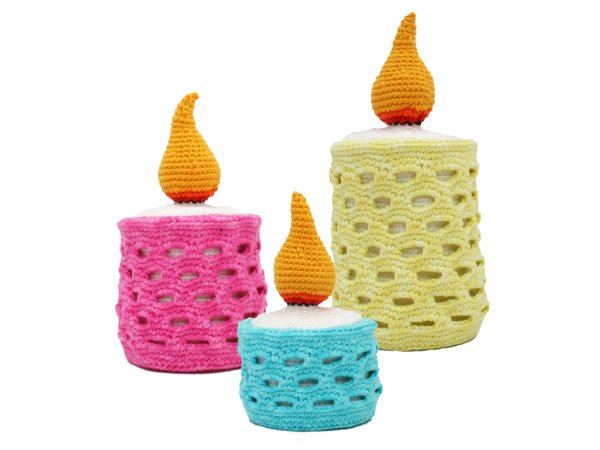 Fill-Up Candle - Crochet Pattern