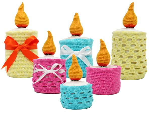 Fill-Up Candle - Crochet Pattern