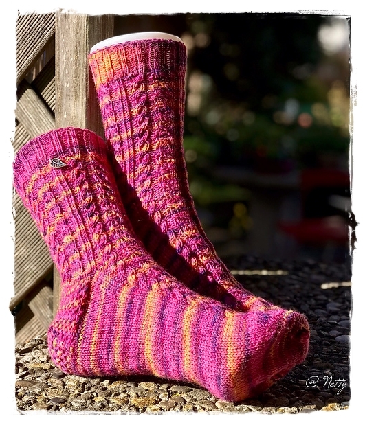 Sockenmuster "Rustikana" - Bild 3