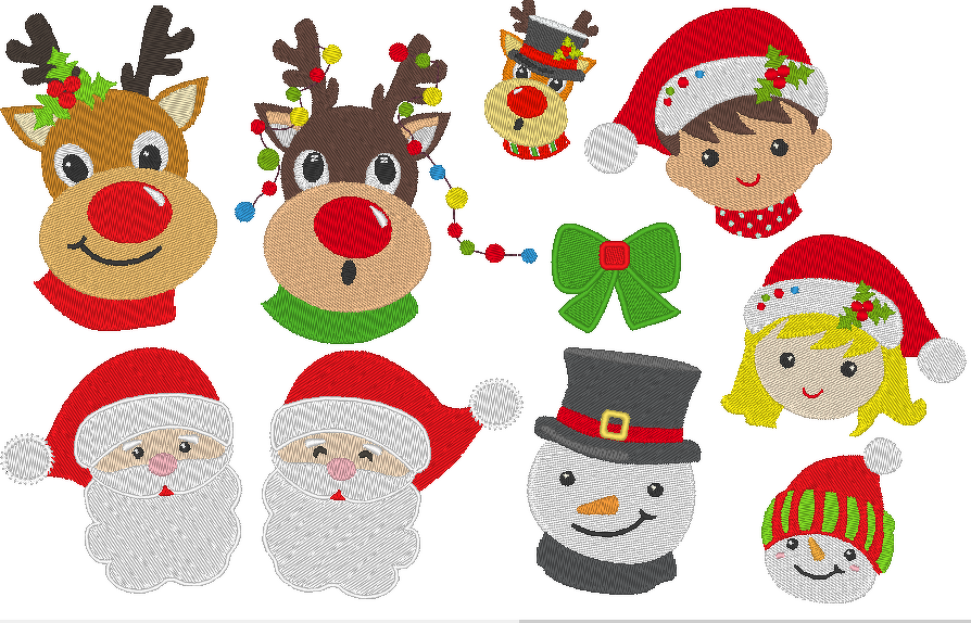 Weihnachten Stickdatei - Bild 4