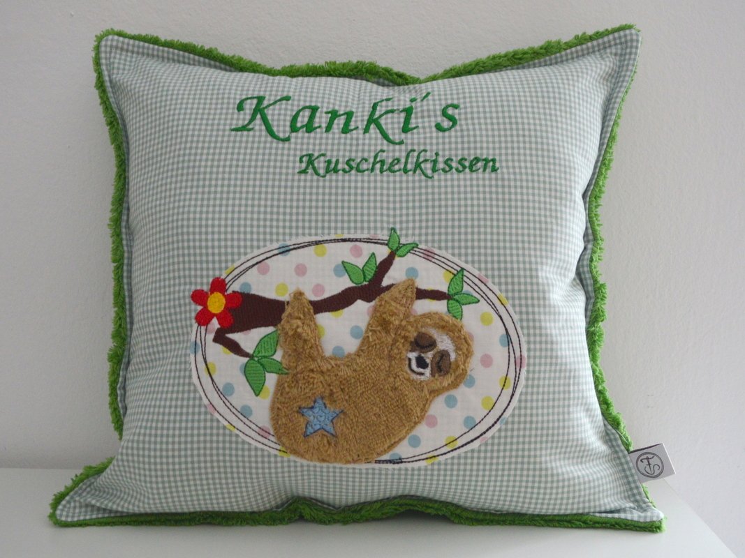 Stickdatei Faultier Doodle 3erlei 13x18cm - Bild 3