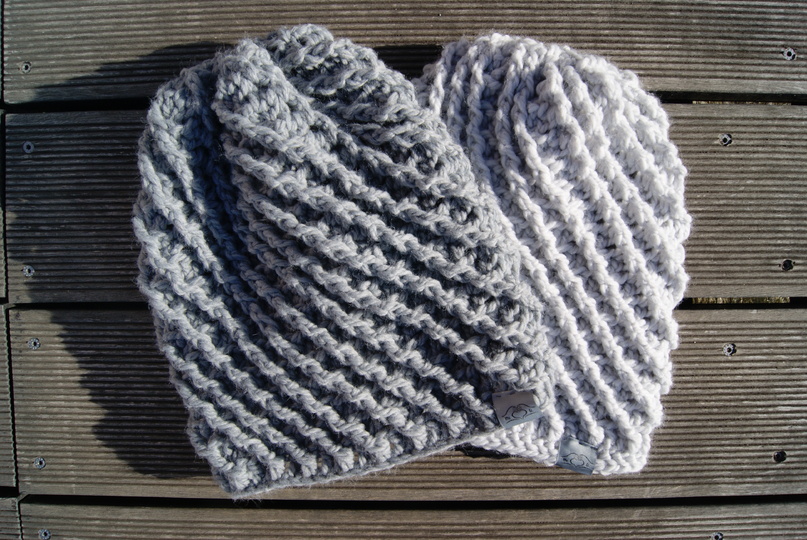 Häkelset SPIRALI Beanie / Schulterwärmer / Stulpen (ink. Größentabelle)