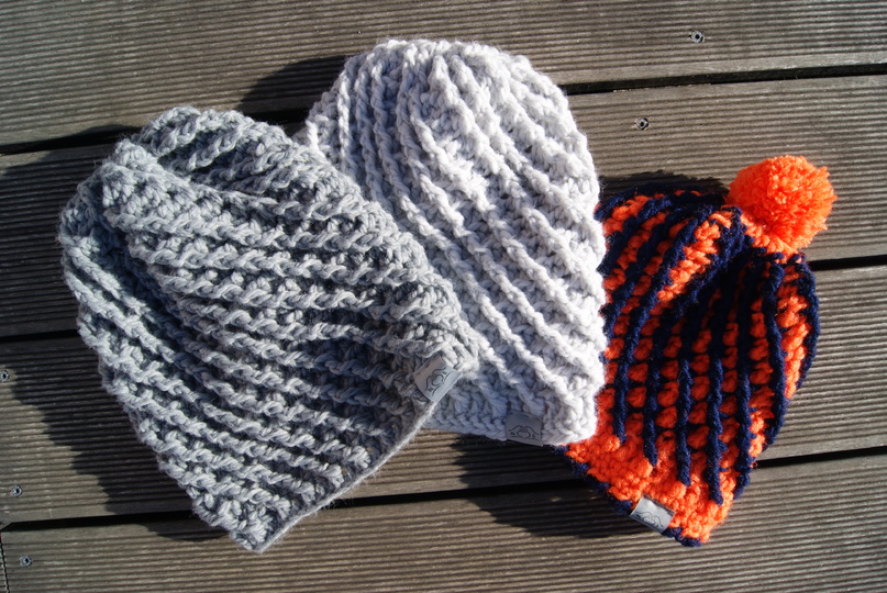 Häkelset SPIRALI Beanie / Schulterwärmer / Stulpen (ink. Größentabelle)