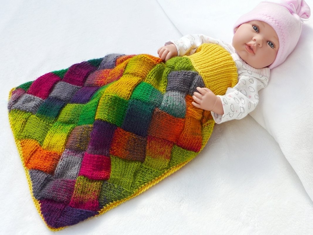 Strickanleitung: Strampelsack, Pucksack, Schlafsack für Babys (2 Größen) - Bild 2