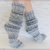 "OneWaySoks°2" dicke gestrickte Socken / Schoppersocken