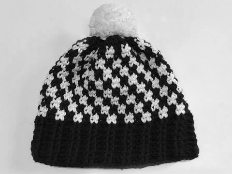 elegante Damen& Herren  Mütze Schachmatt