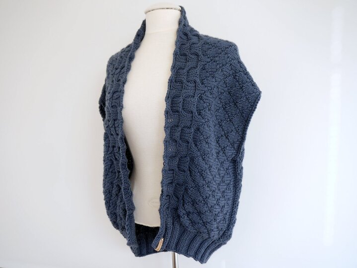 Strickanleitung - Strickjacke - Cardigan DIAMOND - No.207