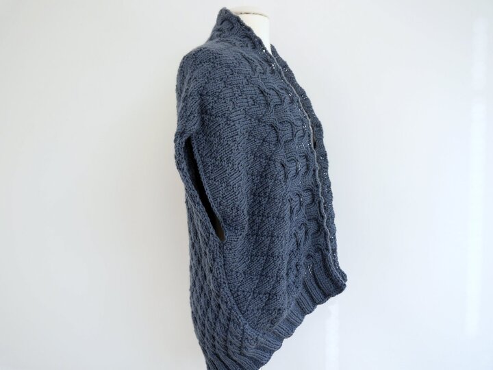 Strickanleitung - Strickjacke - Cardigan DIAMOND - No.207