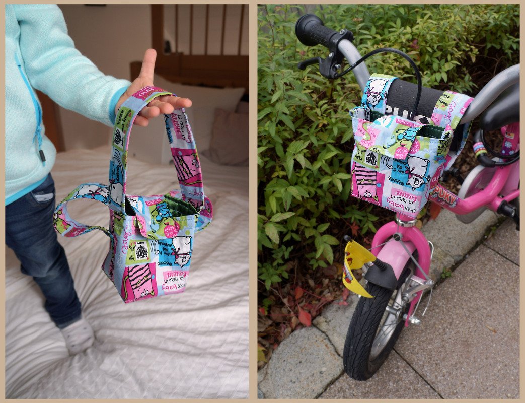 Lenkertasche mit Träger für Minis