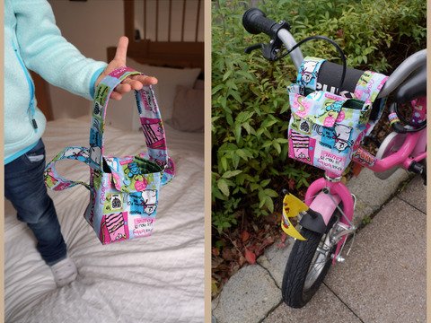 Lenkertasche mit Träger für Minis