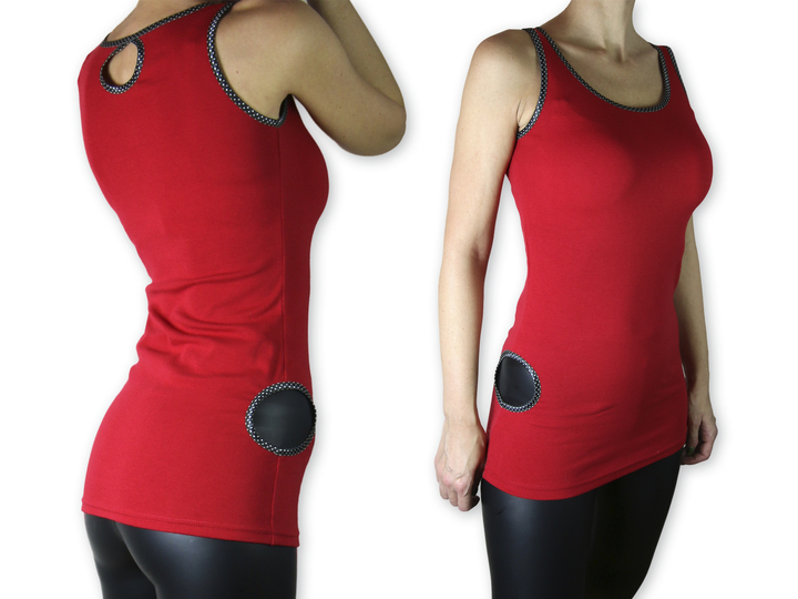 Longtop "Tanya-02" Schnittmuster + Nähanleitung