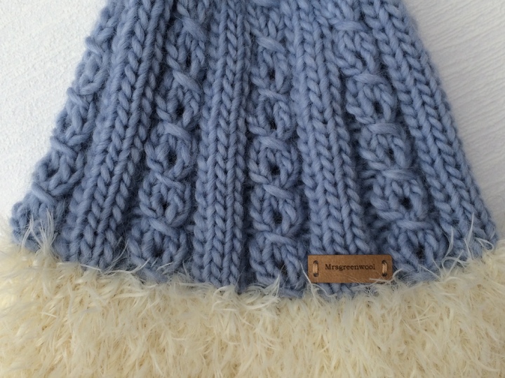Strickanleitung für Mütze "Wolkenzauber"